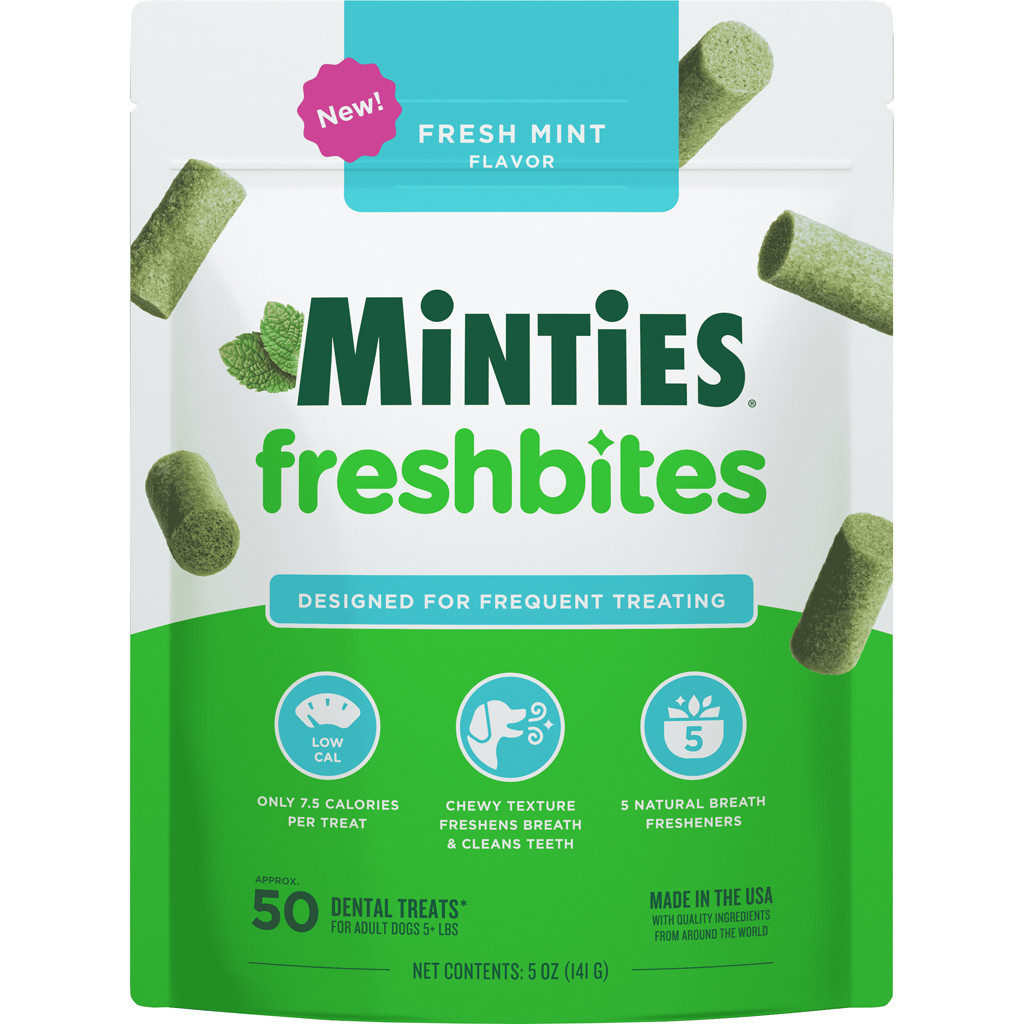 【PSA8】ゲンガー ★ 時の果ての絆 NEAR MINT-MINT 8 VETIQ MINTIES DENTAL FRESH BITES FOR DOGS | 5 OZ | 066186