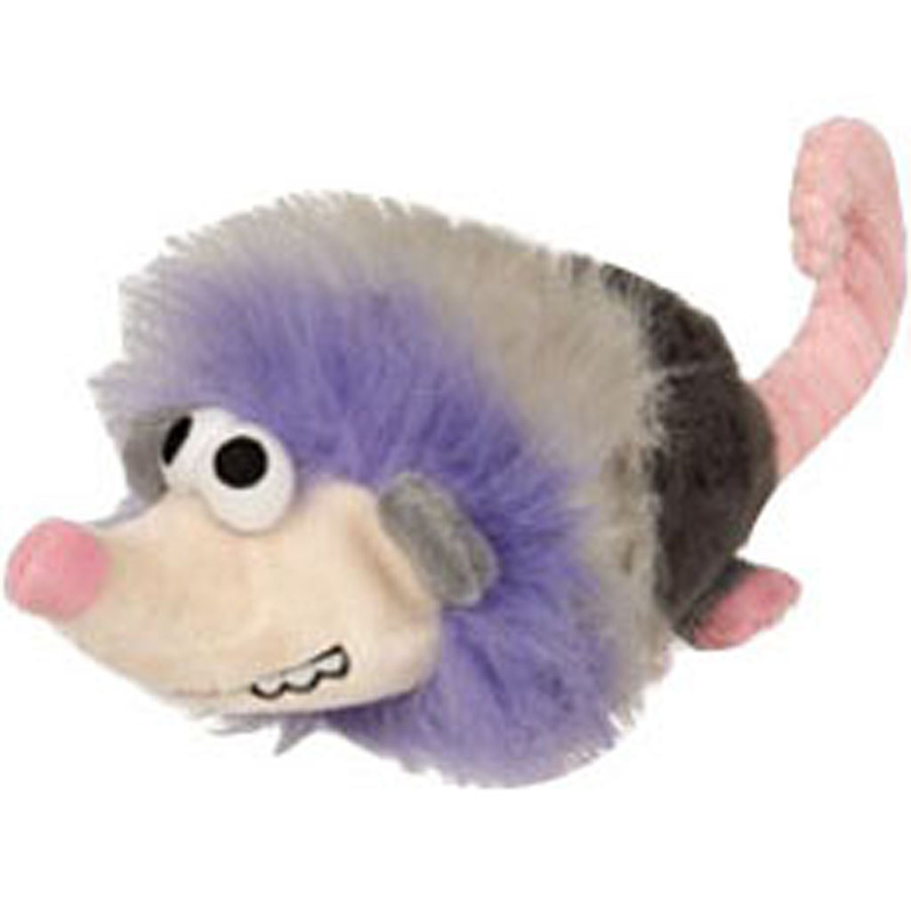 GODOG URBAN WILDLIFE PENNY PIGEON DOG TOY | GRAY/BLUE | SM