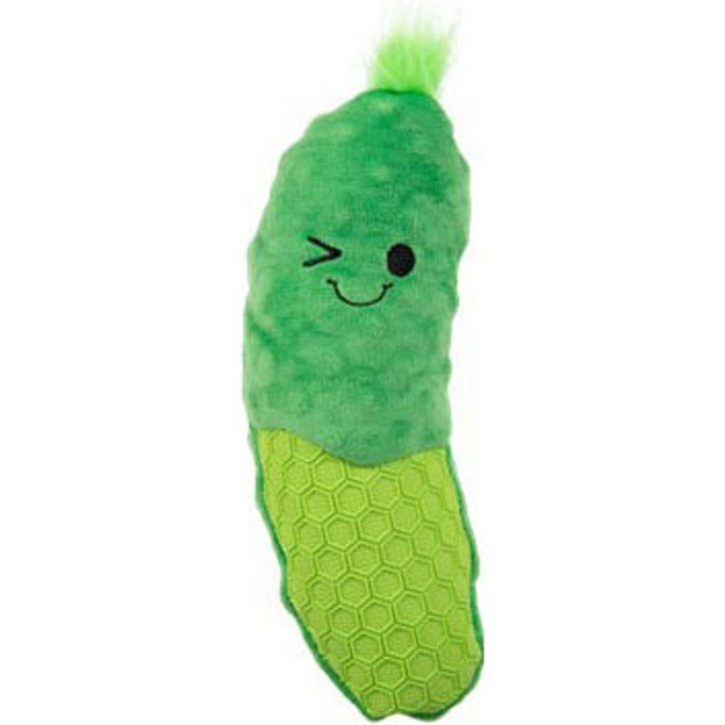 GODOG TOUGH N TEXTURE NEWT DOG TOY | ORANGE/PINK | MD | 094682