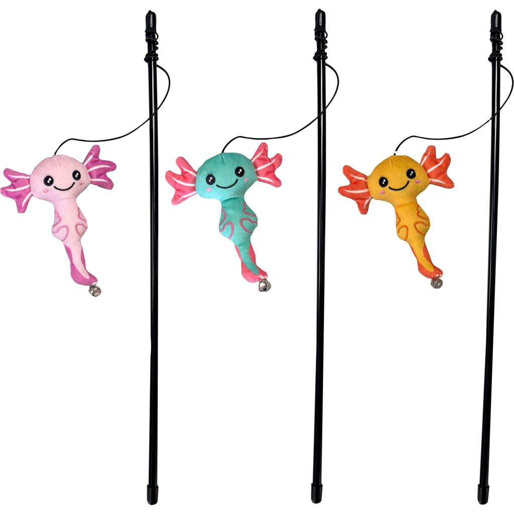 SPOT AXOLOTL FACES CATNIP TOY | ASSORTED | 5 IN | 692161 - Bradley