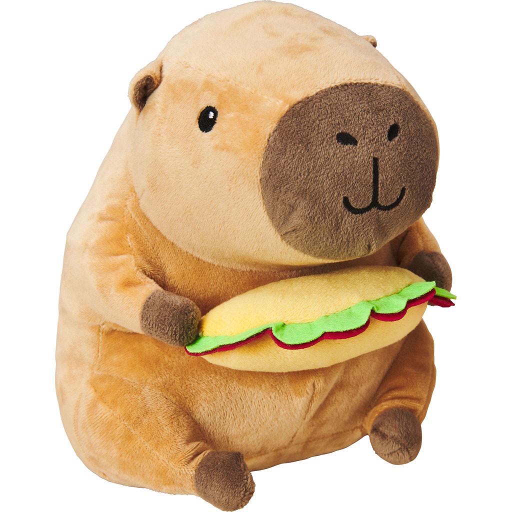 SPOT CAPYBARA WITH POPCORN | 8 IN | 692169 - Bradley Caldwell, Inc