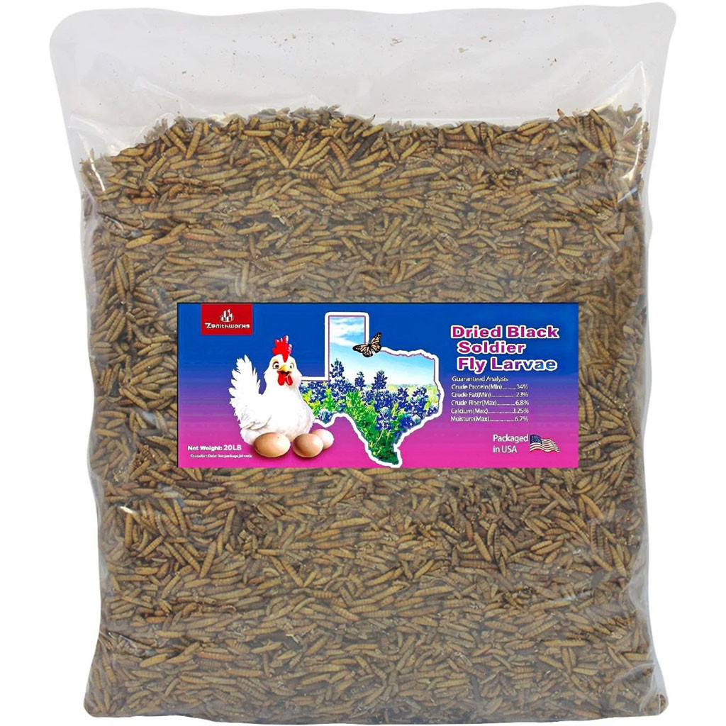 ZENITHWORKS BLACK SOLDIER FLY LARVAE | 30 OZ | 096004 - Bradley