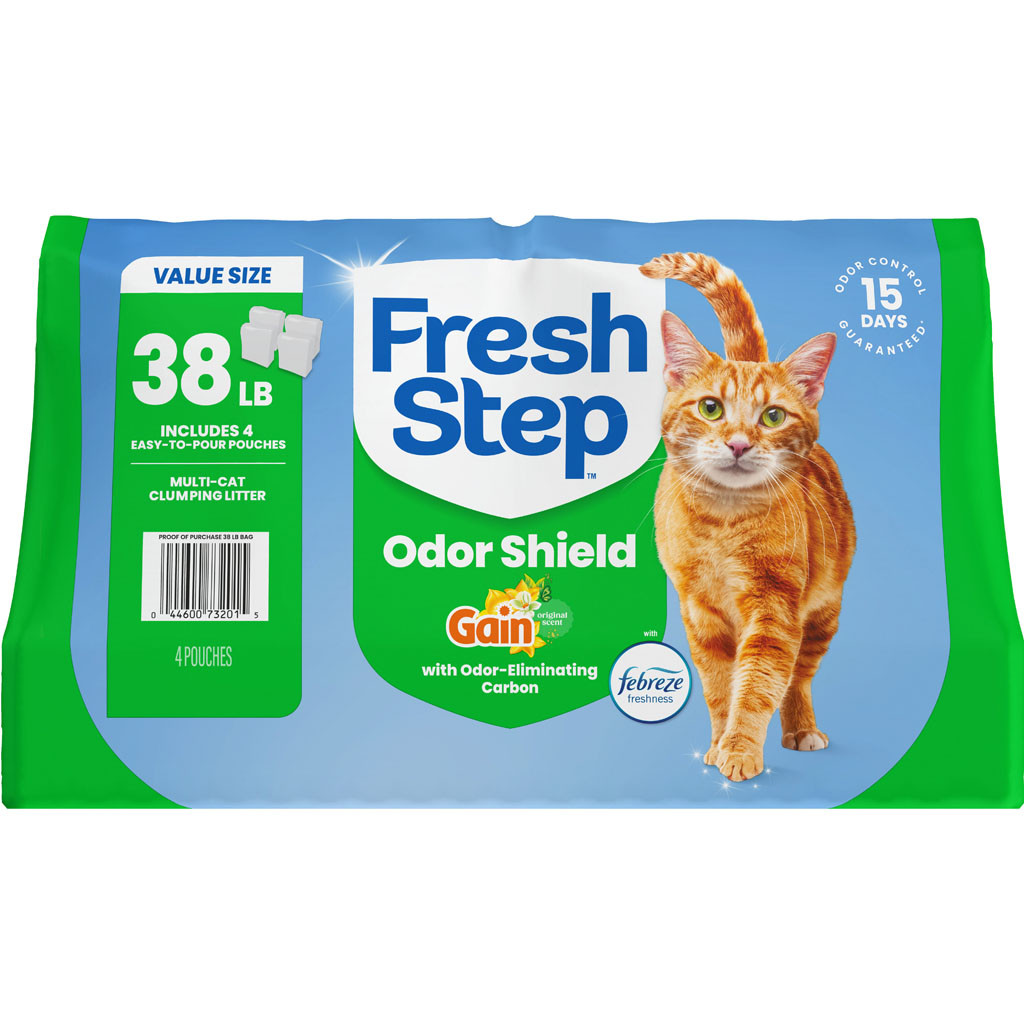 FRESH STEP ODOR SHIELD CLUMPING LITTER | HAWAIIAN ALOHA | 22 LB