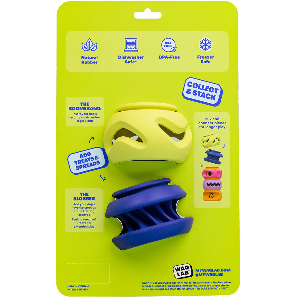 WAGLAB THE 2-PACK PLAY STACK FOR DOGS | MULTI | LG | 011025