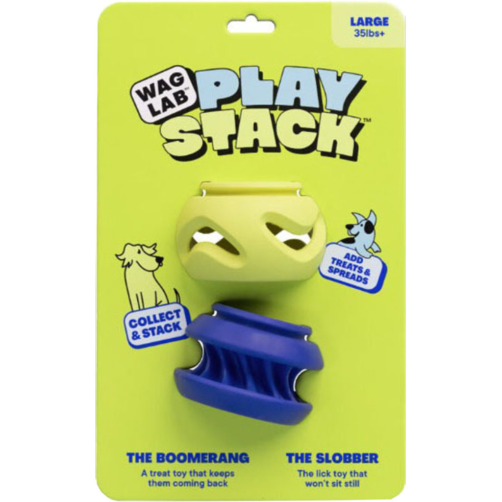 WAGLAB THE 2-PACK PLAY STACK FOR DOGS | MULTI | SM | 011024