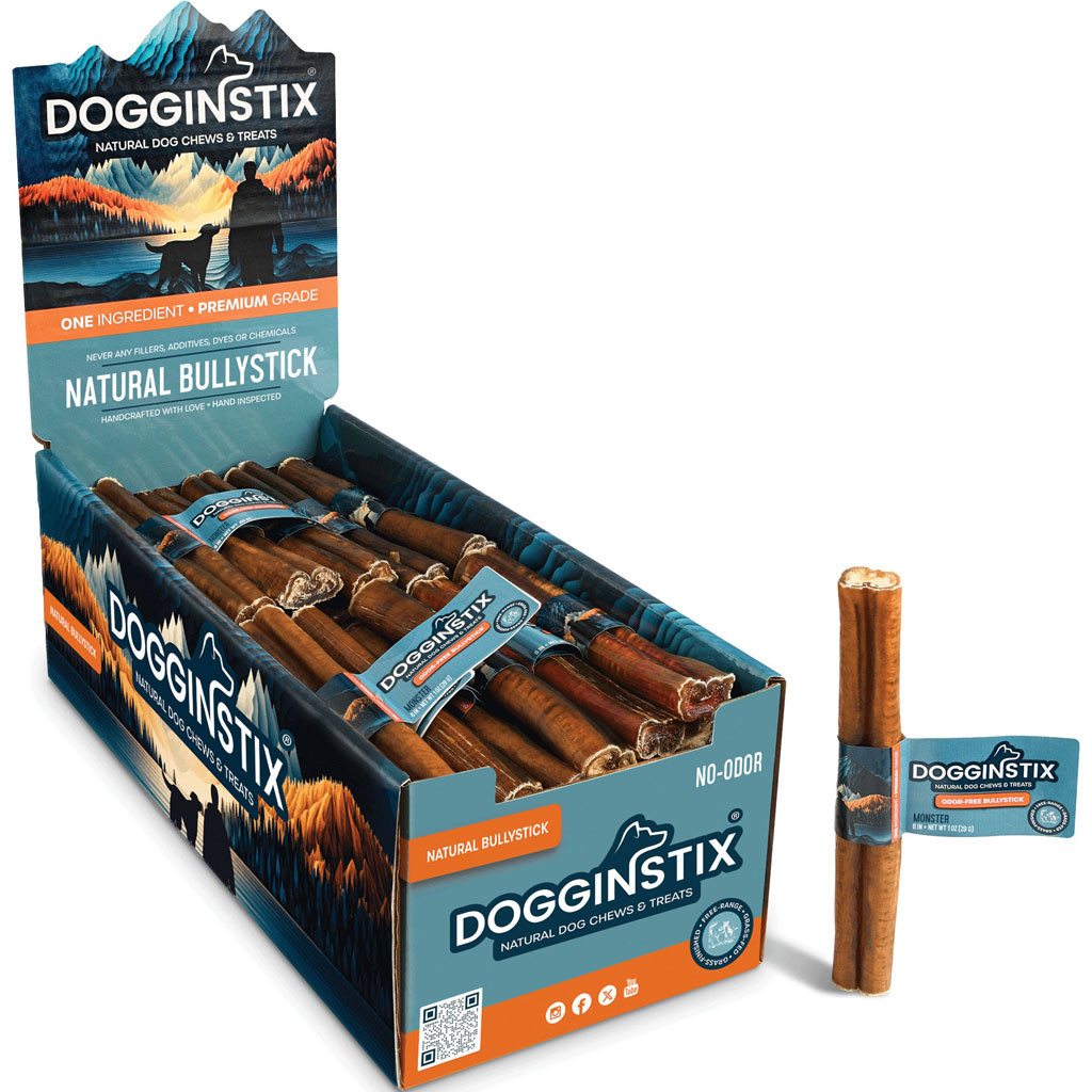 オリジナルペイント　ドッグ&ドッグ DOGGINSTIX BULLY STICKS | MONSTER 12 IN | 028018 - Bradley