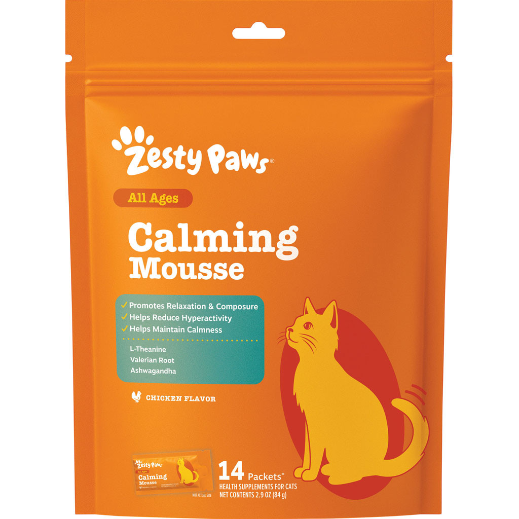 ZESTY PAWS CAT CALMING BITES | SALMON | 60 CT | 072054 - Bradley