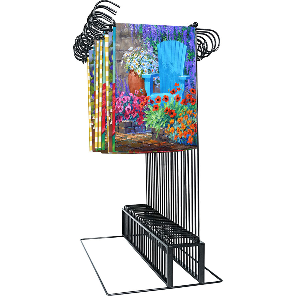 TOLAND 3-PIECE GARDEN FLAG STAND | 17X37.5 IN | 085128 - Bradley