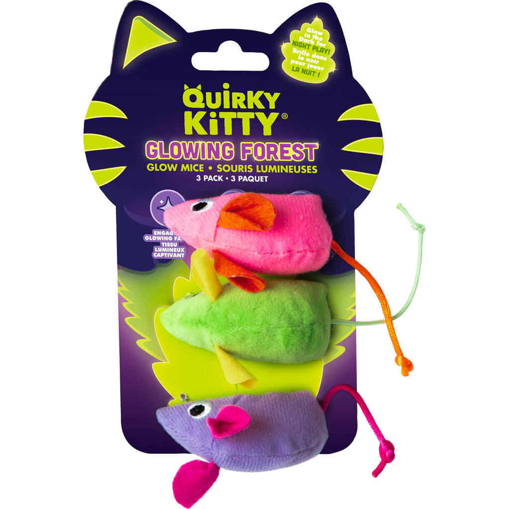 QUIRKY KITTY FELINE FITNESS CAT TOY | 3 PC | 685005 - Bradley