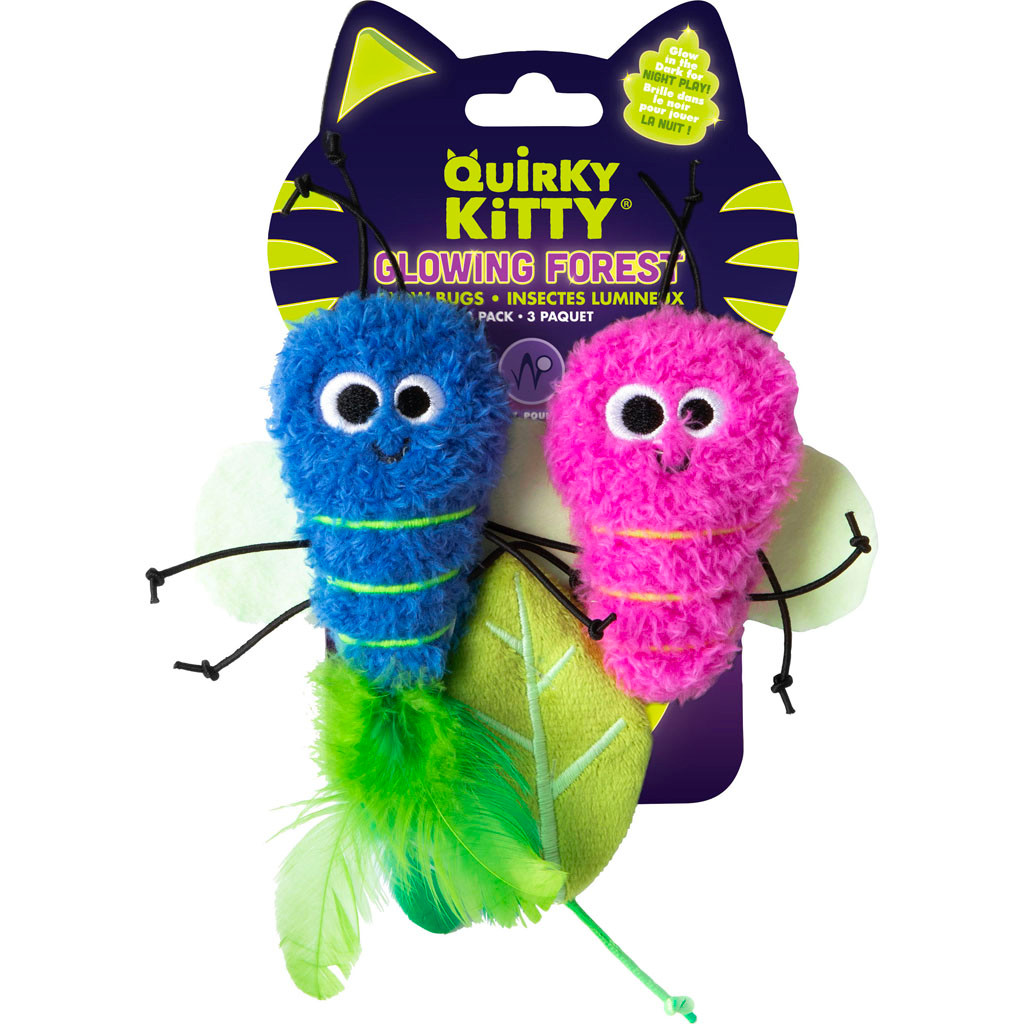 QUIRKY KITTY FELINE FITNESS CAT TOY | 3 PC | 685005 - Bradley
