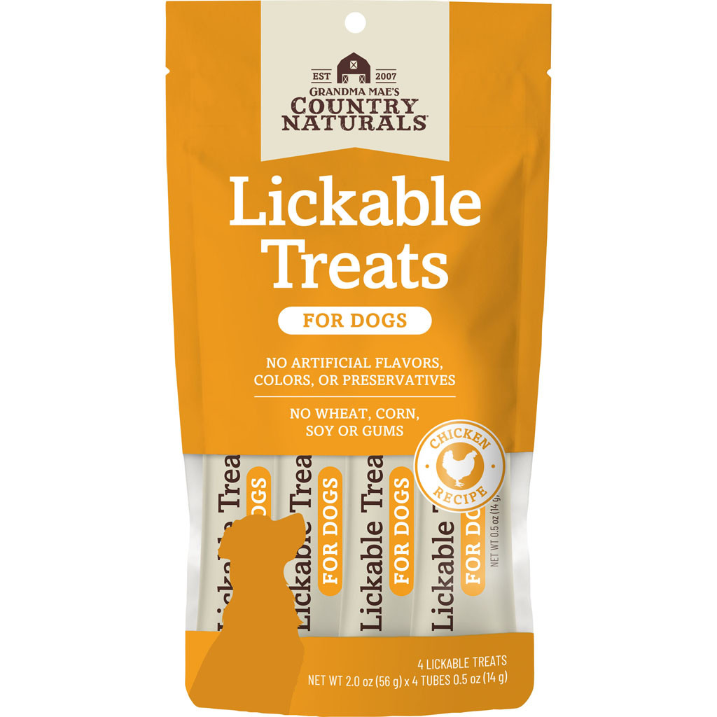 COUNTRY NATURALS LICKABLE TREATS FOR CATS | CHICKEN | 12.5 OZ 25