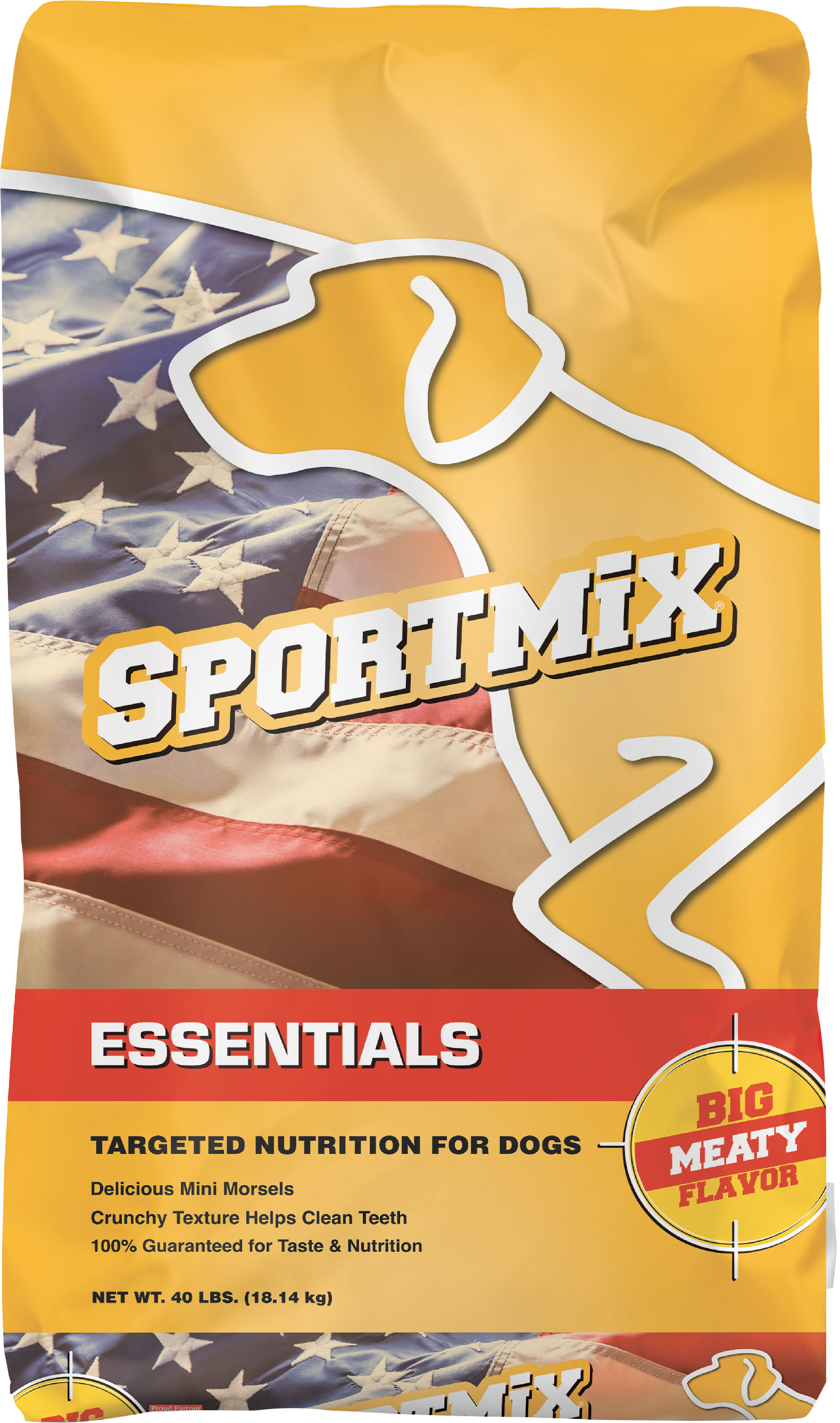 SPORTMIX ESSENTIALS DOG FOOD | CHICKEN/VEGGIE | 40 LB | 055432