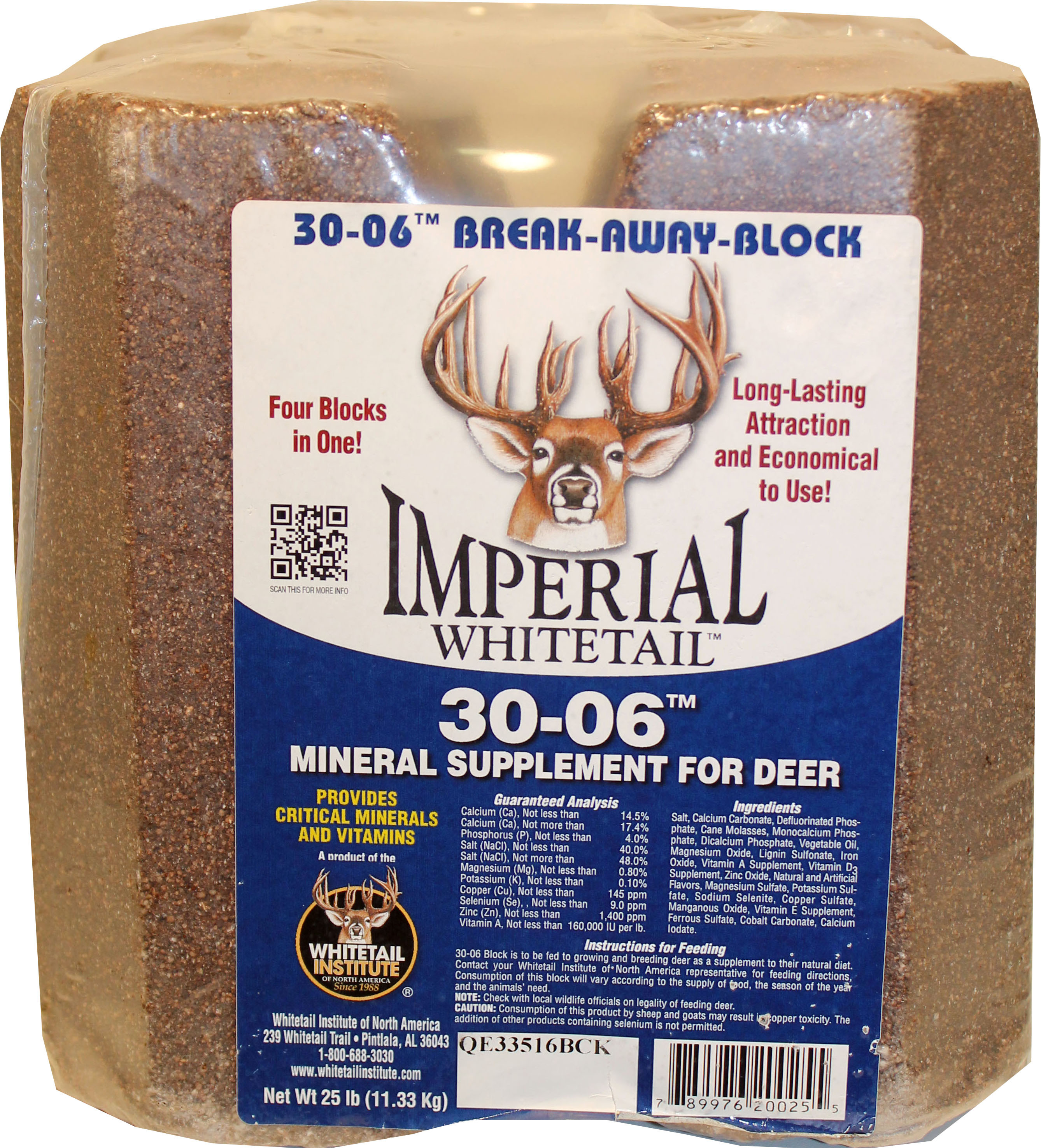 EVOLVED DEER THE ORIGINAL CANE BLOCK | 4 LB | 022204 - Bradley
