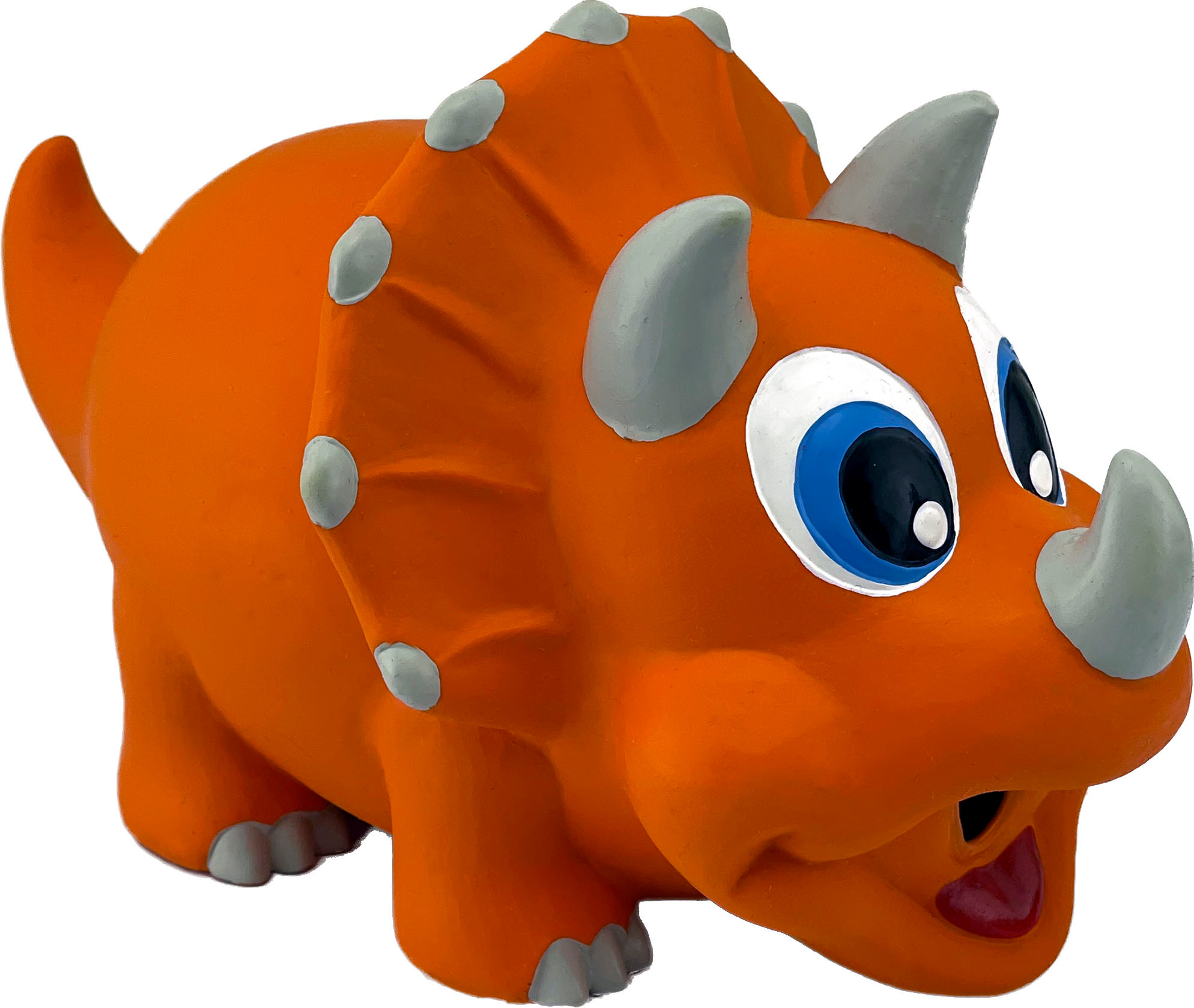 NATURFLEX COW LATEX DOG TOY | 8 IN | 066553 - Bradley Caldwell, Inc