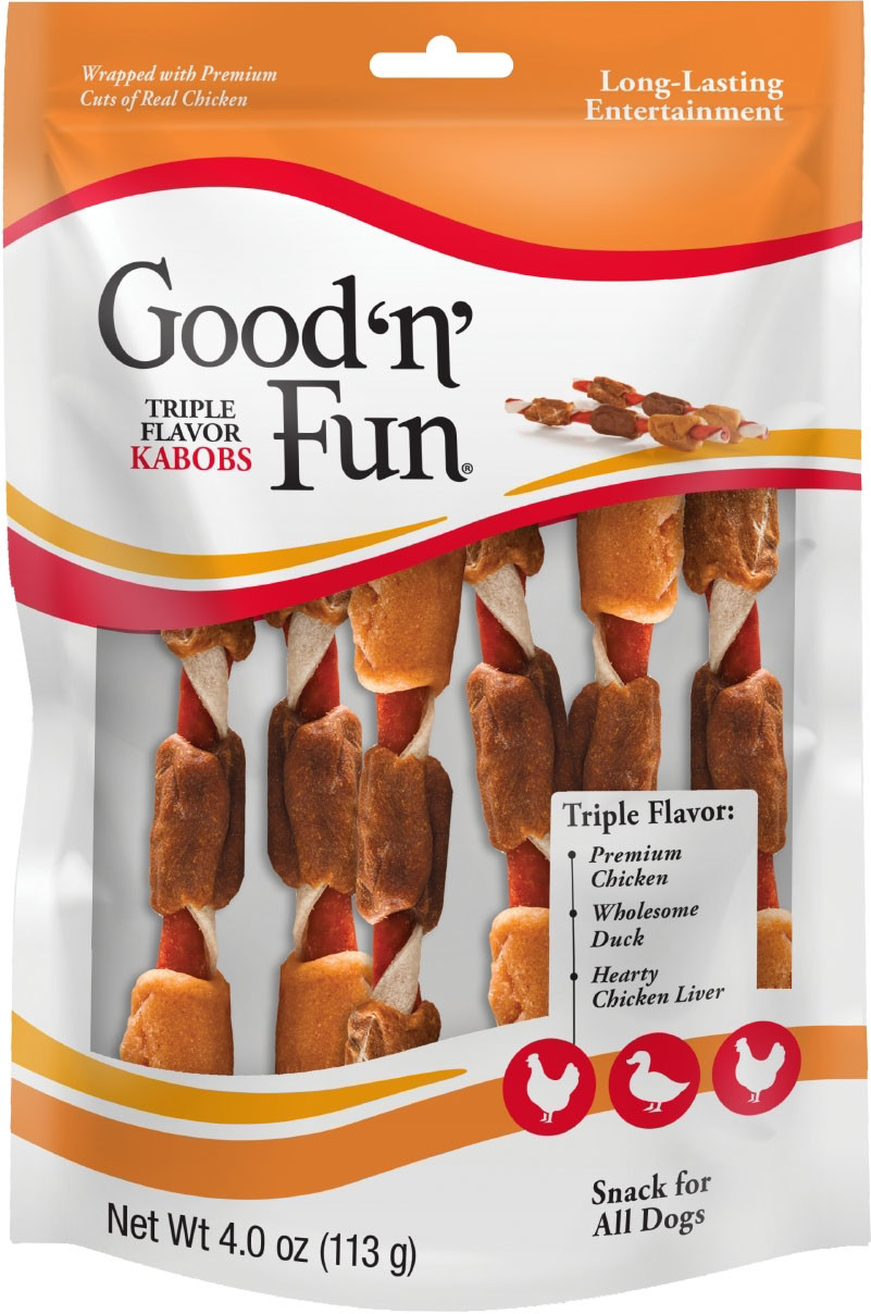 GOOD 'N' FUN TRIPLE FLAVOR KABOB | CHICKEN/PORK/DUCK | 48 OZ