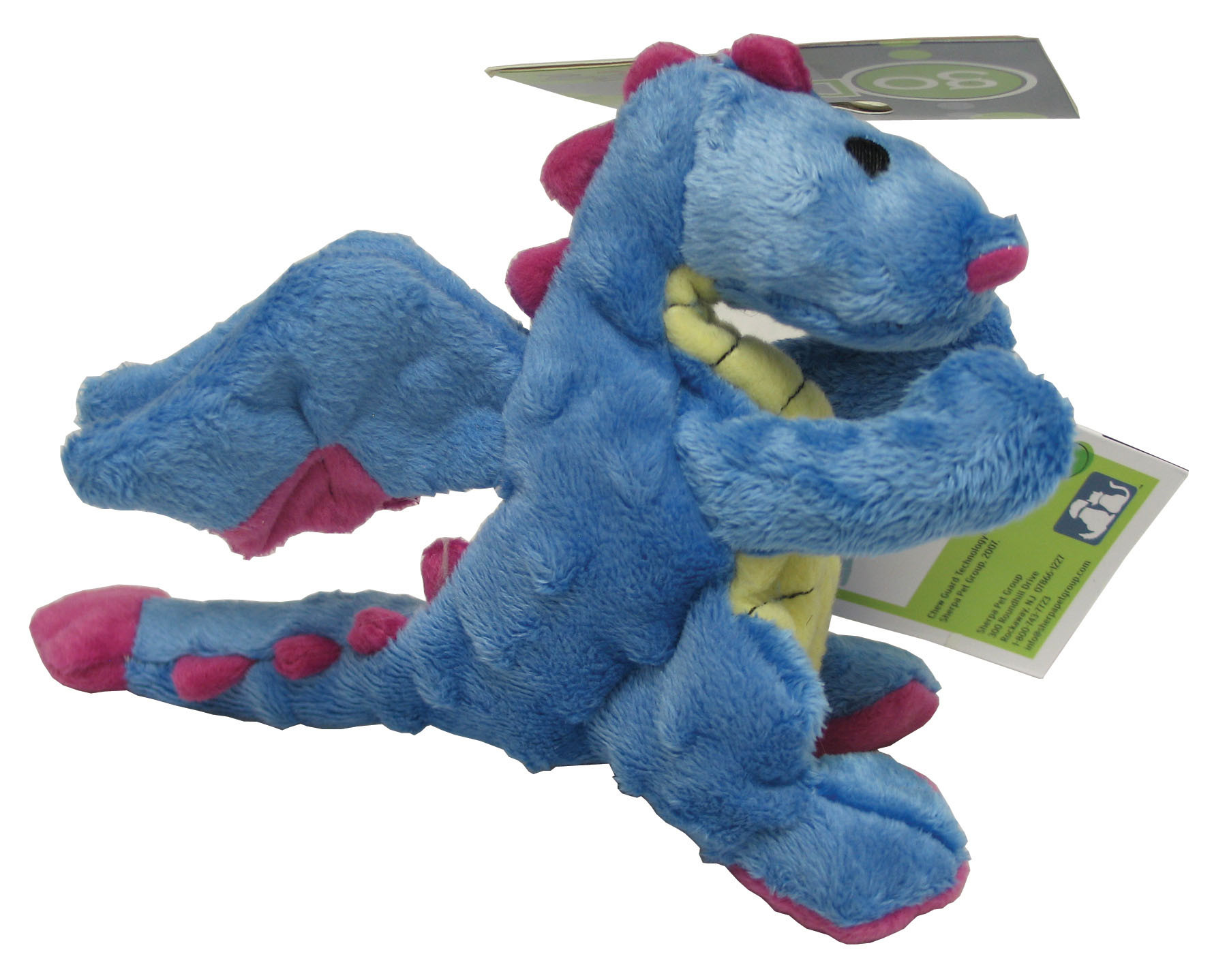 GODOG URBAN WILDLIFE PENNY PIGEON DOG TOY | GRAY/BLUE | SM
