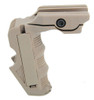 Rail Mounted Vertical Foregrip Magwell Pressure Pad Ready Dark Earth Tan