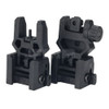 Fma Fbus Gen 3 Back Up Sights M4 Iron Sight Black Flip Up Pts