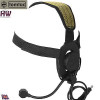 Tomtac Bowman Evo Iii 3 Headset Boom Mic Black Swat Helmet Radio Uk Z