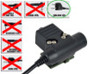 Tomtac U94 Ptt Black 2 Way Radio Switch Sordins Comtac Midland 2 Pin