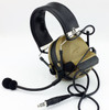 Tomtac Comtac Ii 2 Headset Mic Boom Radio Peltor Design Tan De