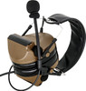 Tomtac Comtac Ii 2 Headset Mic Boom Radio Peltor Design Tan CB Brown