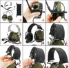 Airsoft tomtac comtac iii 3 headset mic boom radio peltor design Green OD left right gel