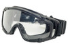 Paintball Ops Core Jump Helmet Rail Clear Si Goggles Glasses Black Swat