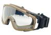 Paintball Ops Core Jump Helmet Rail Clear Si Goggles Glasses Tan Sand De