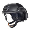 Ops Core Black Swat Tactical Maritime Abs Helmet Jump Rail M/L