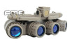 Dummy Quad Night Vision Goggles Tan Sand De Brown Gpnvg 18 Uk With Led
