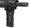 Vtac Style Qd Vertical Foregrip Black Metal Ultralight Rail Grip Model A