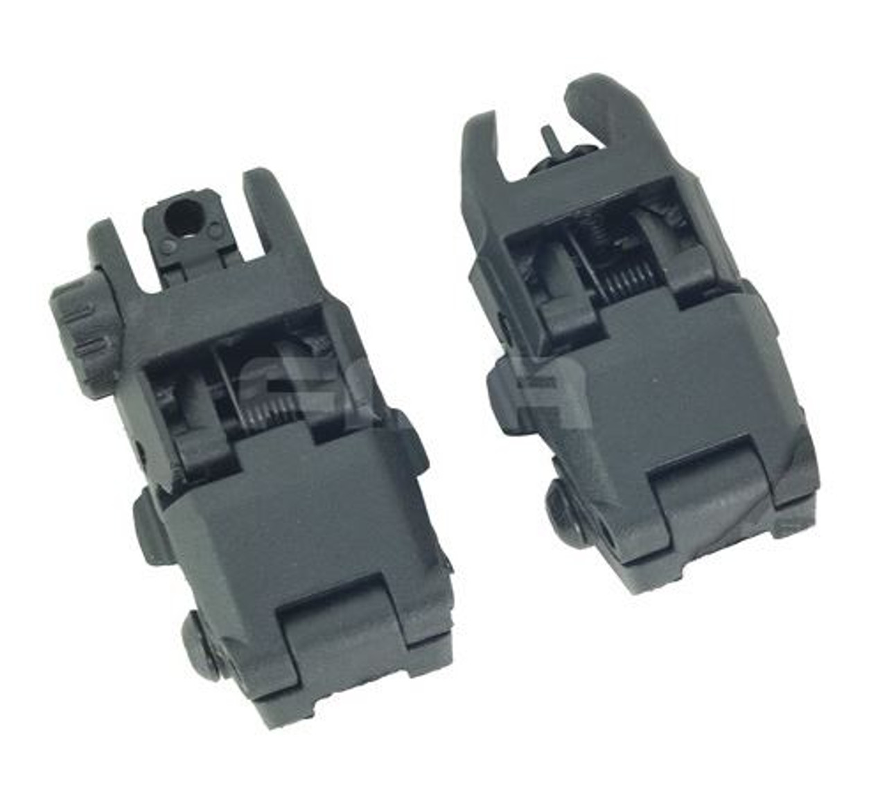 Fma Gen 1 Back Up Sights M4 Iron Sight Black Mbuis Buis Pts Uk