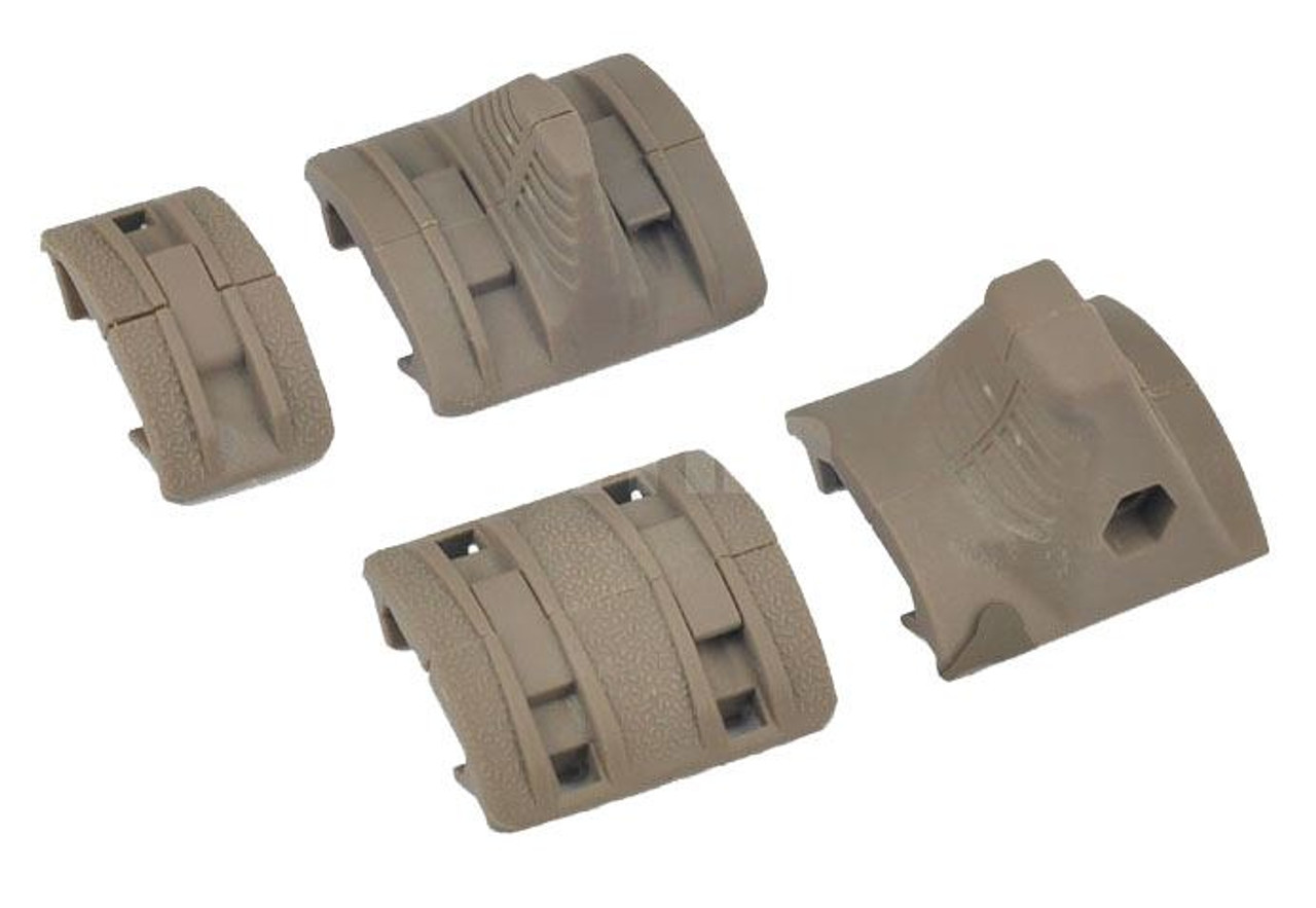 Aeg Handguard Hand Stop Rail Cover Panels Kit Set Ris Grip Tan De