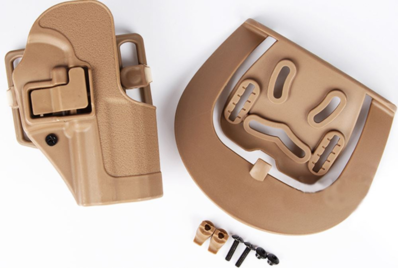 Cqc Serpa Pistol Belt Hard Holster For 1911 Tan Sand Uk