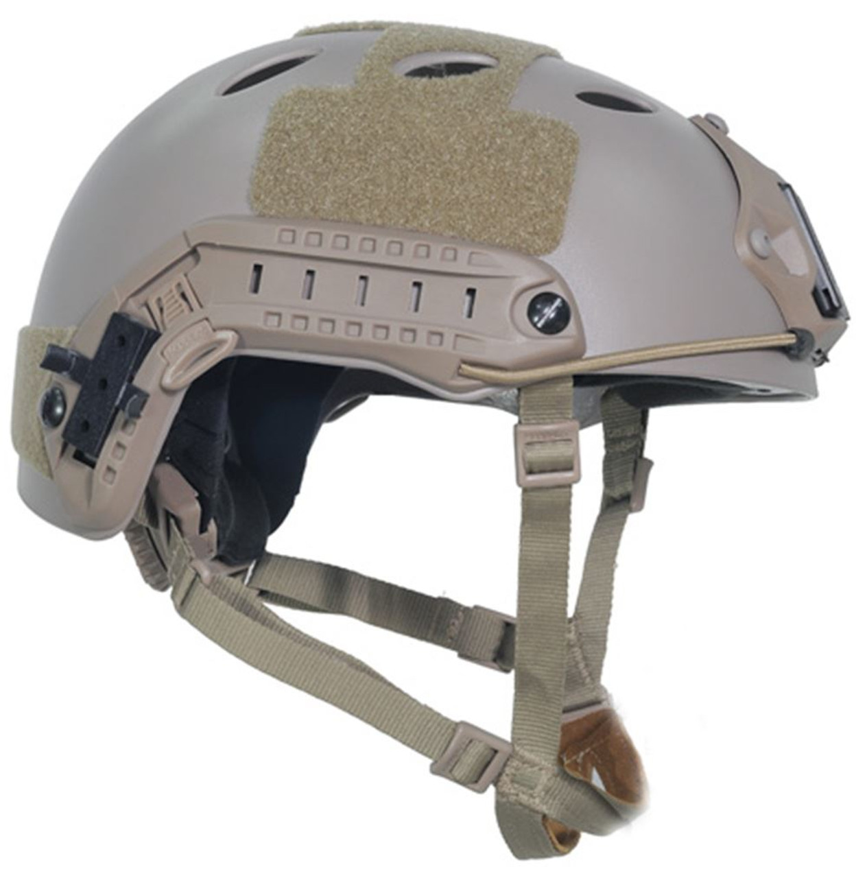 Carbon Pj Type Ops Core Fast Base Jump Helmet Tan Sand De With Arc Rails