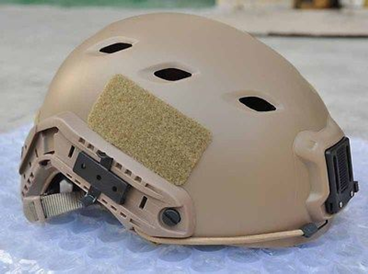 Tan Sand De Swat Core Ops Tactical Helmet Jump Rail