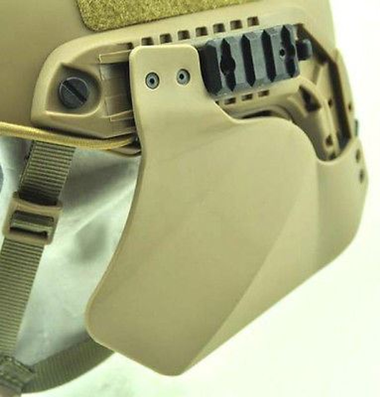 Ops Core Tactical Helmet Tan Sand De Mich Blt Jump Side Panels Uk Rail