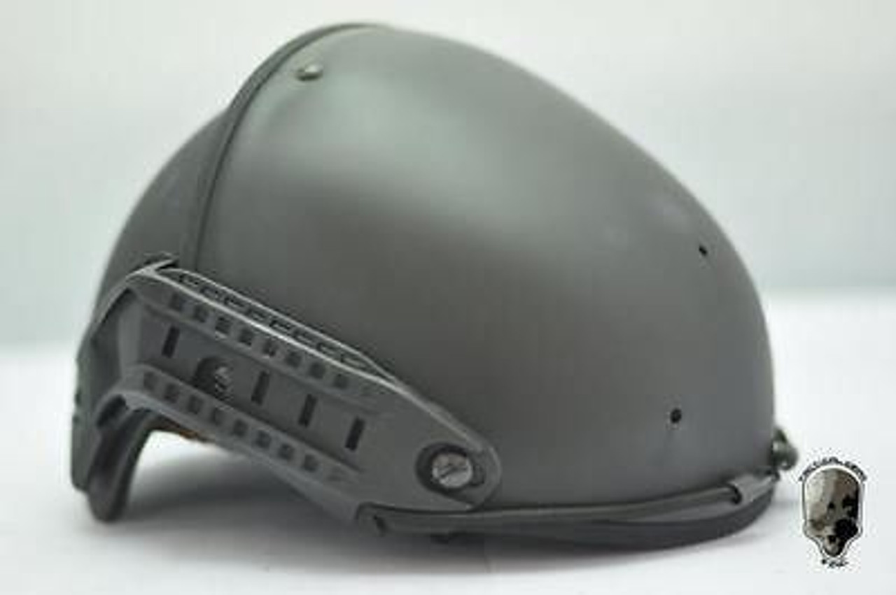 Af Ops Tactical Helmet Black Airframes  Rail