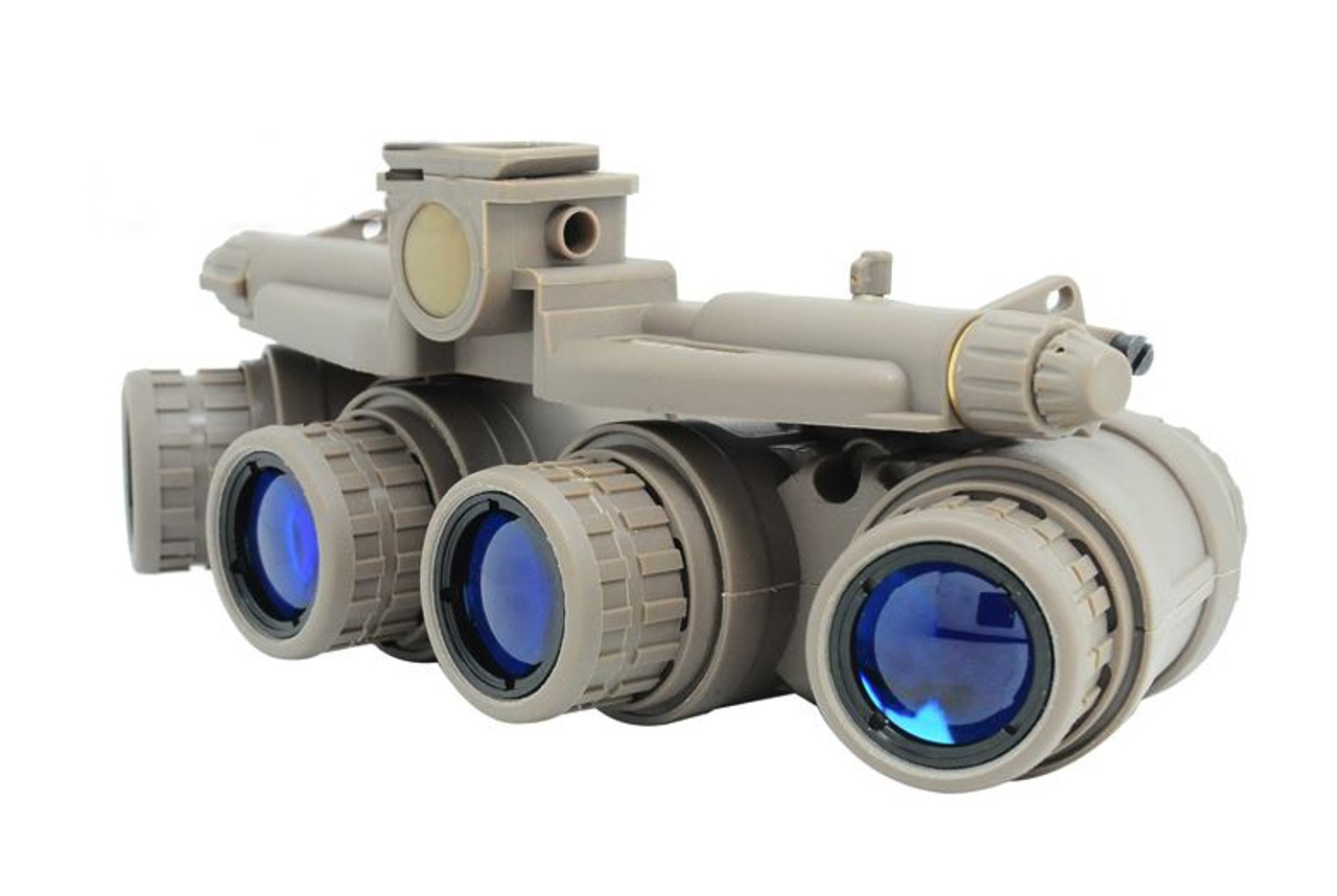 Dummy Quad Night Vision Goggles Tan Sand De Brown Gpnvg 18 Uk Nvg