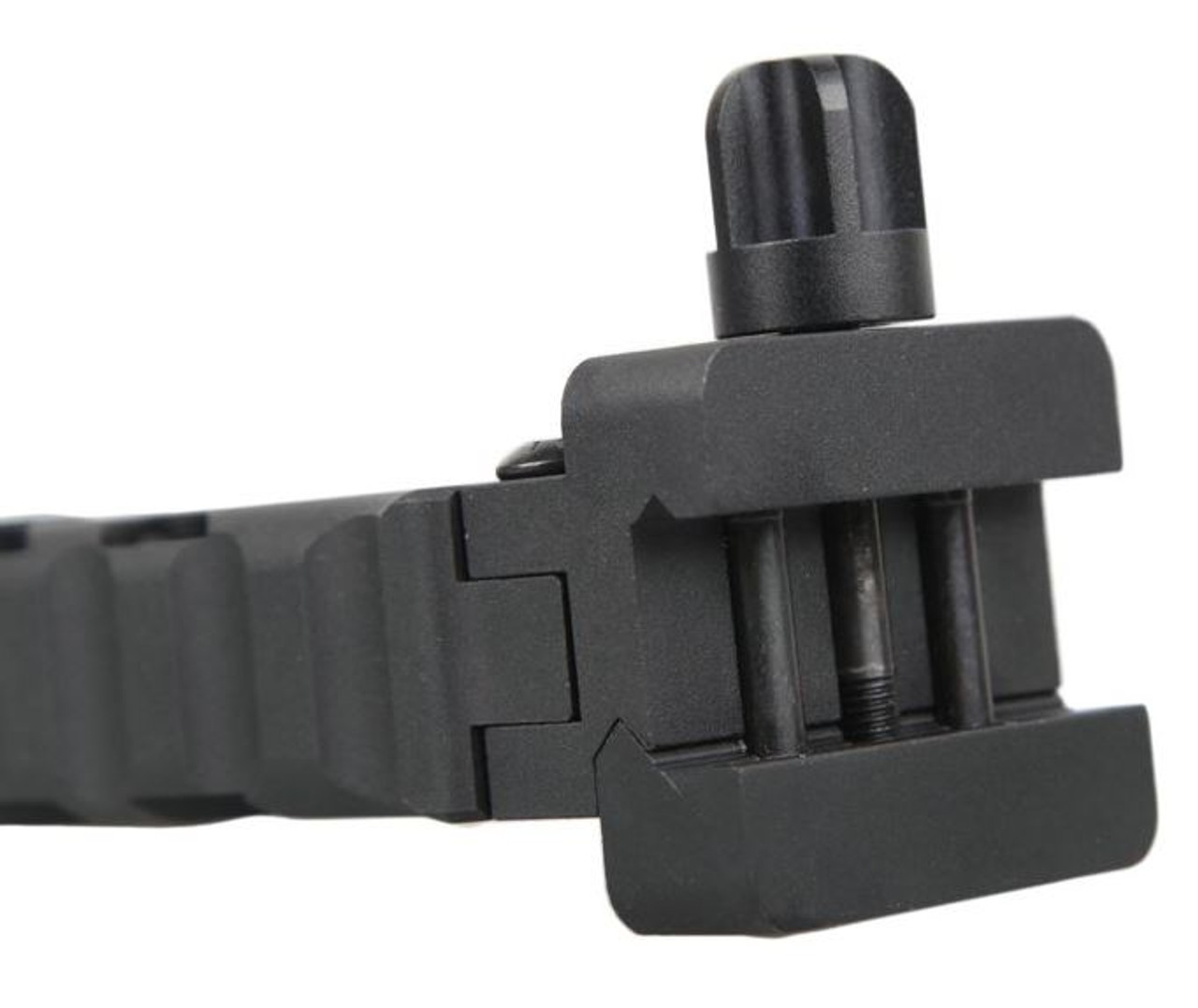 Vtac Style Qd Vertical Foregrip Black Metal Ultralight Rail Grip Type B