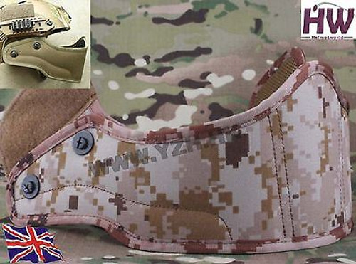 Ops Core Mich Af Tactical Helmet Front Guard Protector Aor1 Desert Digi