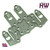 Cqc Serpa Pistol Molle Platform For Hard Holster Foliage Green Fg Uk