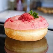 Fried Strawberry Donut