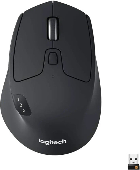 Logitech 910-004792 M720 Triathlon Wireless and Bluetooth MoUSE