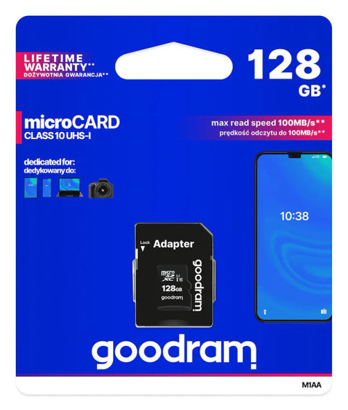 128GB SD GOODRAM