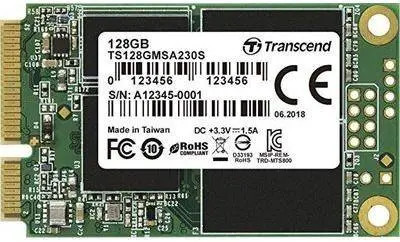 TRANSCEND TS128GMSA230S 128GB MSATA