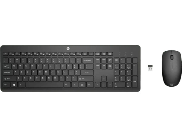 HP 230 USB Wireless Keyboard & Mouse Combo 