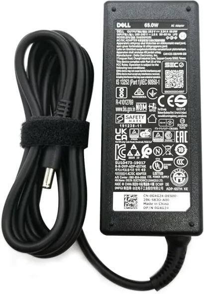 Dell laptop charger 65W 4.5mm Tip