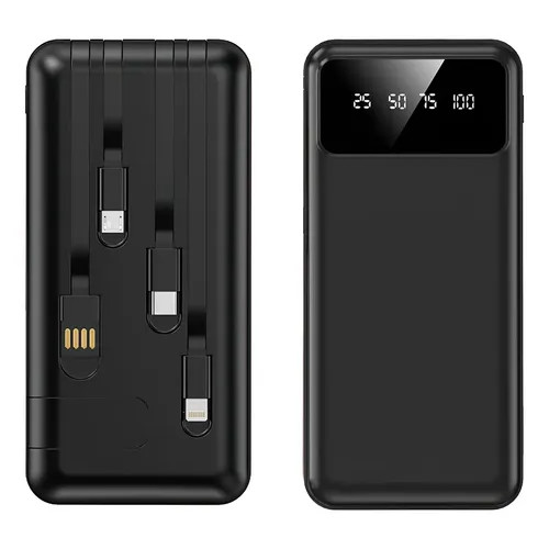 POWER BANK 10000mah Black